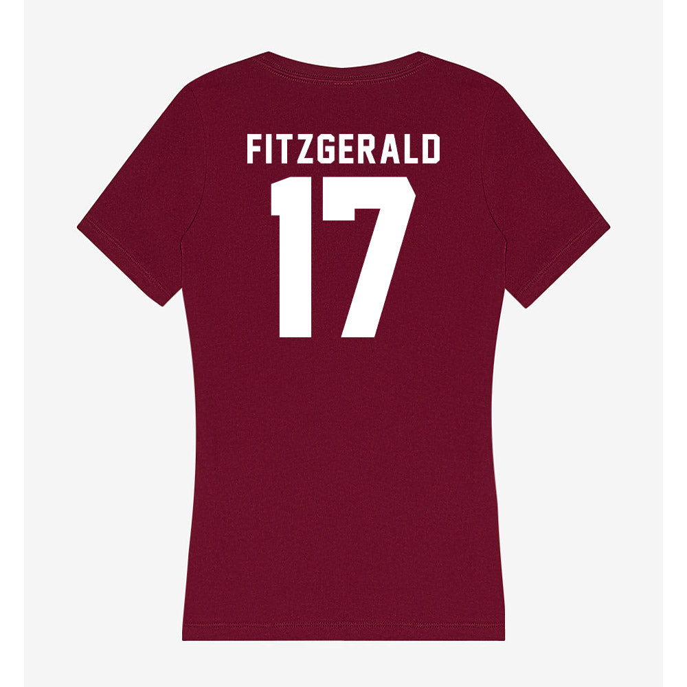 Loyola - NCAA Women's Soccer : Annie Fitzgerald - Women's V-Neck T-Shirt-1