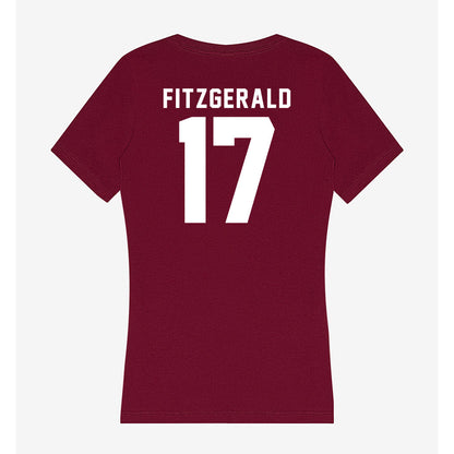Loyola - NCAA Women's Soccer : Annie Fitzgerald - Women's V-Neck T-Shirt-1