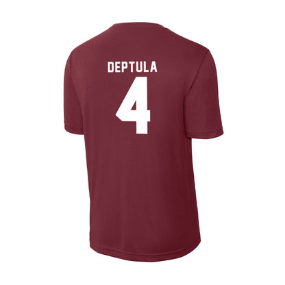  - NCAA Women's Basketball : Audrey Deptula - Activewear T-Shirt-1