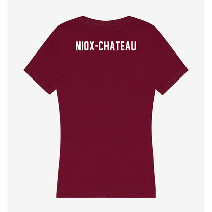 Loyola - NCAA Men's Track & Field : Eugene Niox-chateau - Women's V-Neck T-Shirt-1