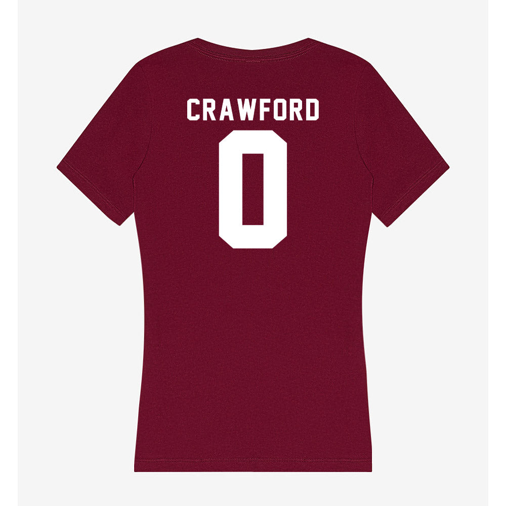 Loyola - NCAA Men's Soccer : Aidan Crawford - Women's V-Neck T-Shirt-1