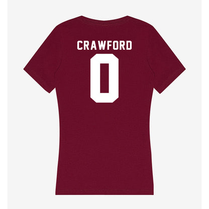 Loyola - NCAA Men's Soccer : Aidan Crawford - Women's V-Neck T-Shirt-1
