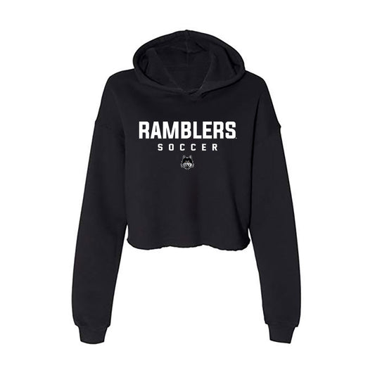 Loyola - NCAA Women's Soccer : Mary Fornelli - Women's Crop Fleece Hooded Sweatshirt-0
