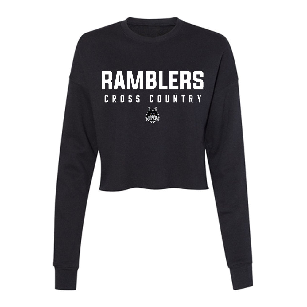 Loyola - NCAA Women's Cross Country : Frances Perry - Women's Cropped Crew Fleece-0