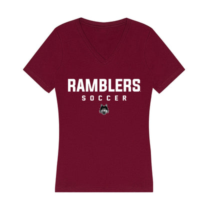 Loyola - NCAA Men's Soccer : Ori Yedlin - Women's V-Neck T-Shirt-0