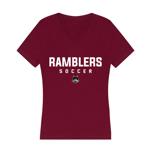 Loyola - NCAA Women's Soccer : Gabby Wojtarowicz - Women's V-Neck T-Shirt-0