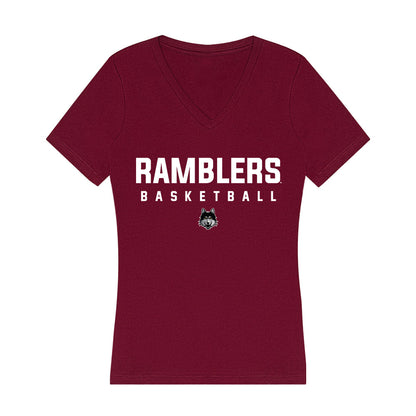 Loyola - NCAA Men's Basketball : Kayde Dotson - Women's V-Neck T-Shirt-0