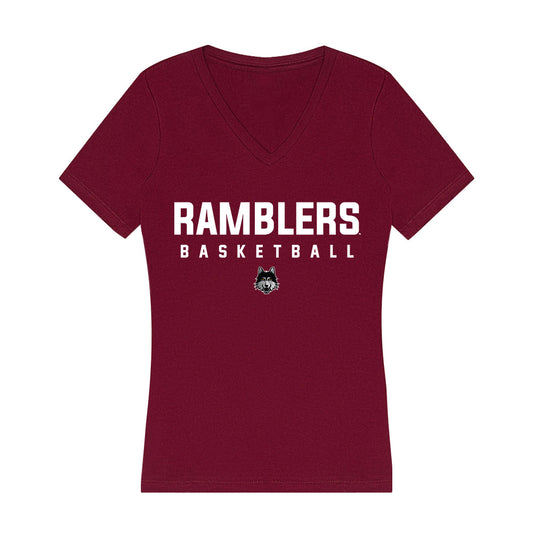 Loyola - NCAA Women's Basketball : Roisin Grandberry - Women's V-Neck T-Shirt-0