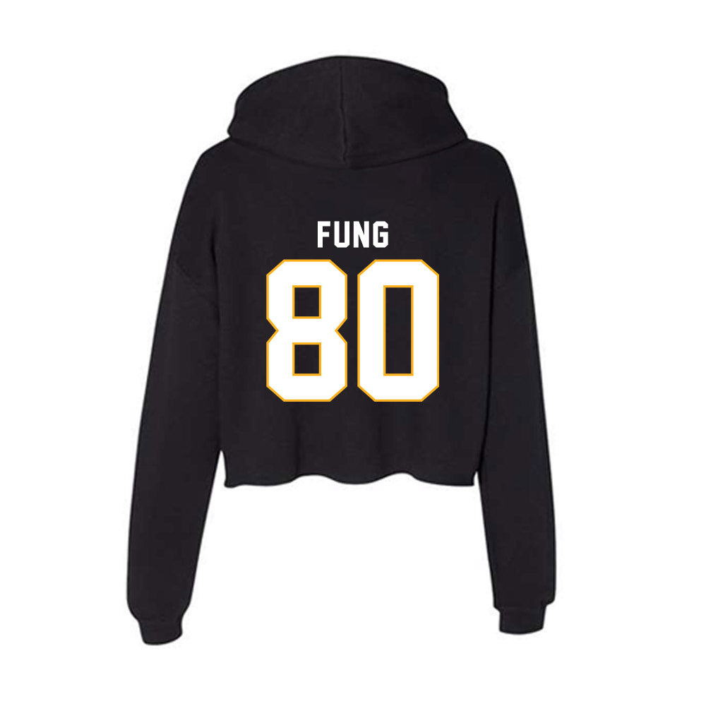 SJSU - NCAA Football : Jeremiah Fung - Women's Crop Fleece Hoodie-1