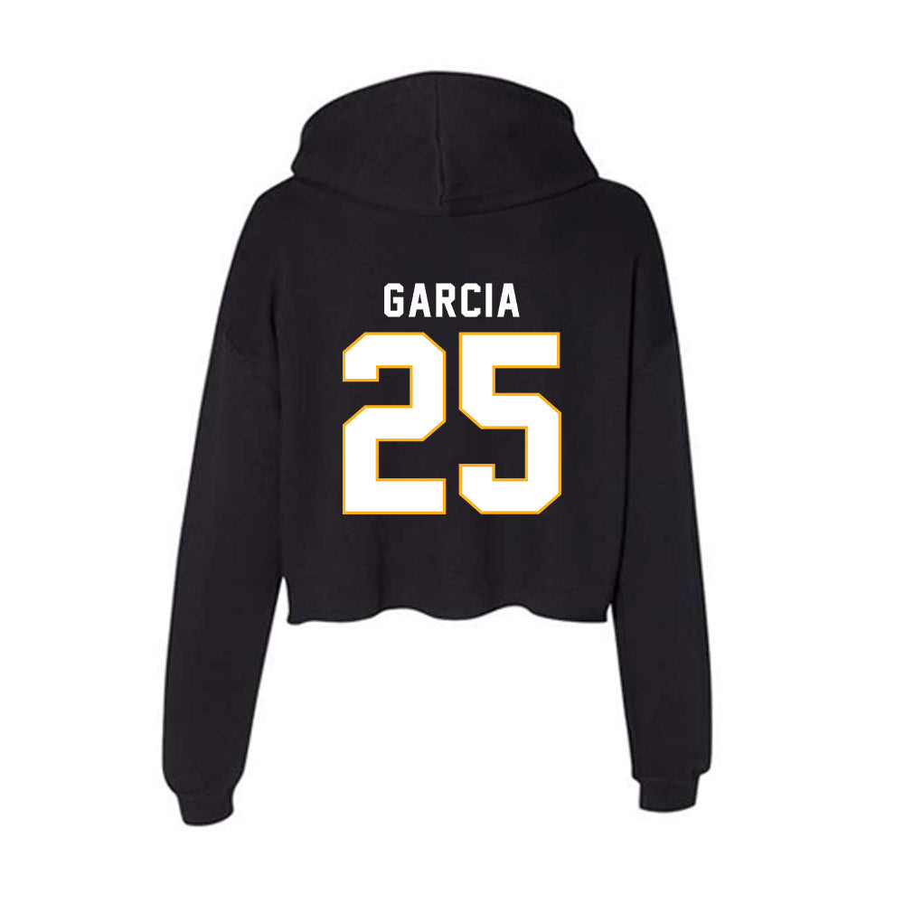 SJSU - NCAA Men's Soccer : Emmanuel Garcia - Women's Crop Fleece Hoodie-1