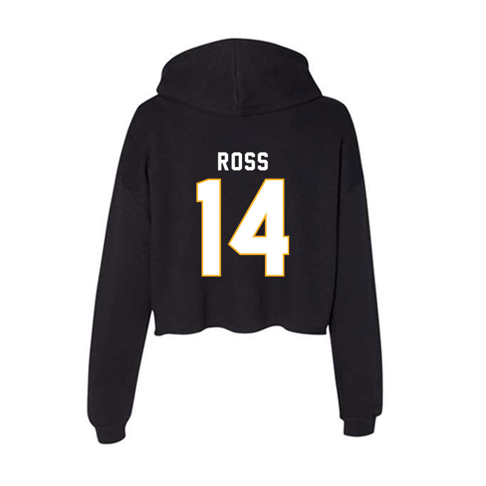 SJSU - NCAA Women's Water Polo : Jessica Ross - Women's Crop Fleece Hoodie-1