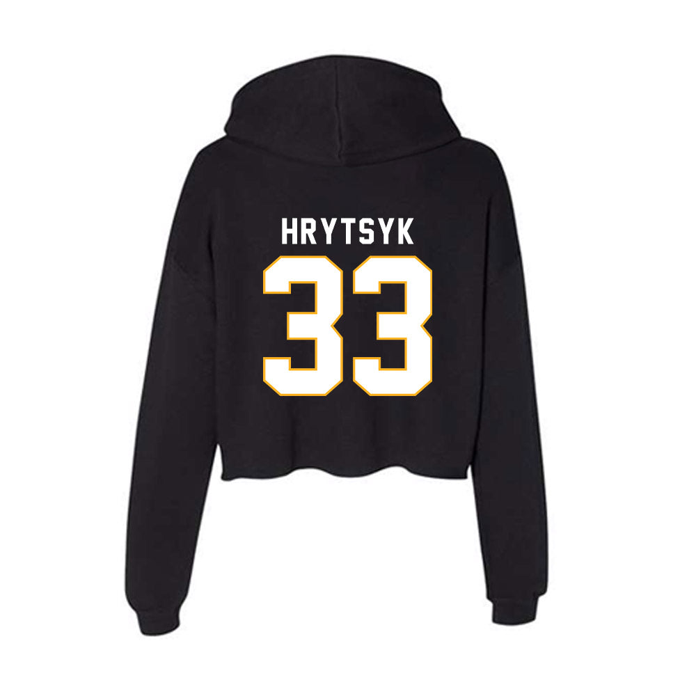 SJSU - NCAA Women's Volleyball : Bohdana Hrytsyk - Women's Crop Fleece Hoodie-1