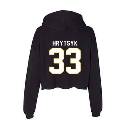 SJSU - NCAA Women's Volleyball : Bohdana Hrytsyk - Women's Crop Fleece Hoodie-1