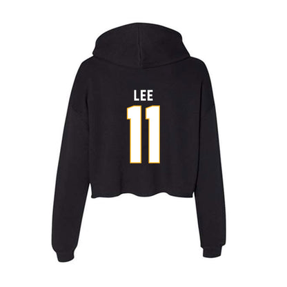 SJSU - NCAA Women's Volleyball : Learden Lee - Women's Crop Fleece Hoodie-1