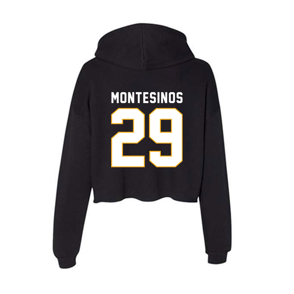 SJSU - NCAA Women's Soccer : Lily Montesinos - Women's Crop Fleece Hoodie-1