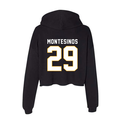 SJSU - NCAA Women's Soccer : Lily Montesinos - Women's Crop Fleece Hoodie-1