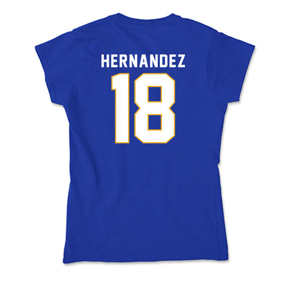 SJSU - NCAA Football : Trace Hernandez - Soft Style Women’s T-Shirt-1
