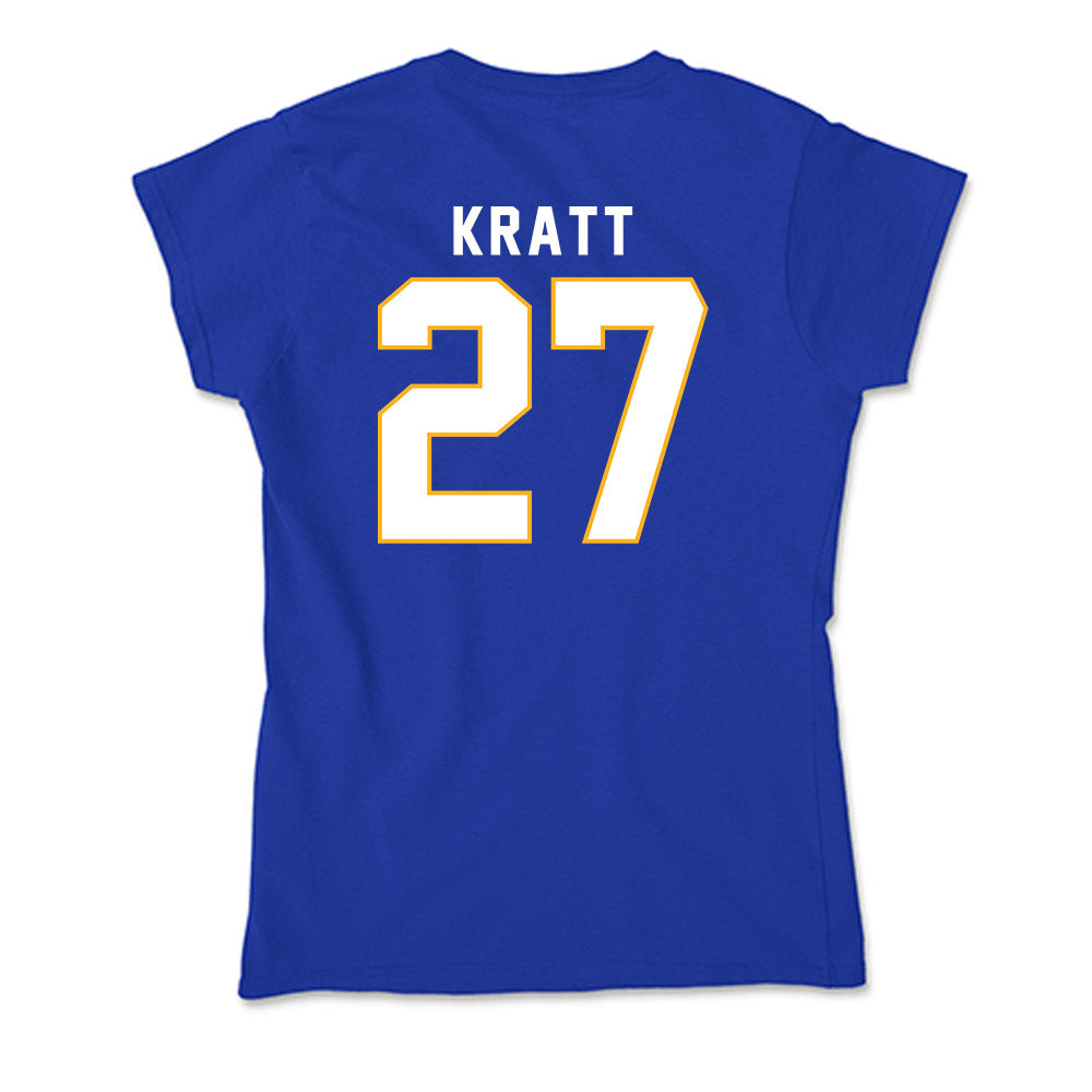 SJSU - NCAA Baseball : Spencer Kratt - Soft Style Women’s T-Shirt-1