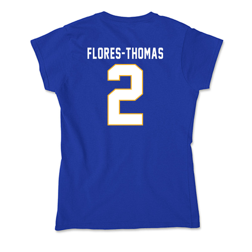 SJSU - NCAA Men's Soccer : Ruben Flores-Thomas - Soft Style Women’s T-Shirt-1