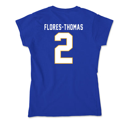 SJSU - NCAA Men's Soccer : Ruben Flores-Thomas - Soft Style Women’s T-Shirt-1