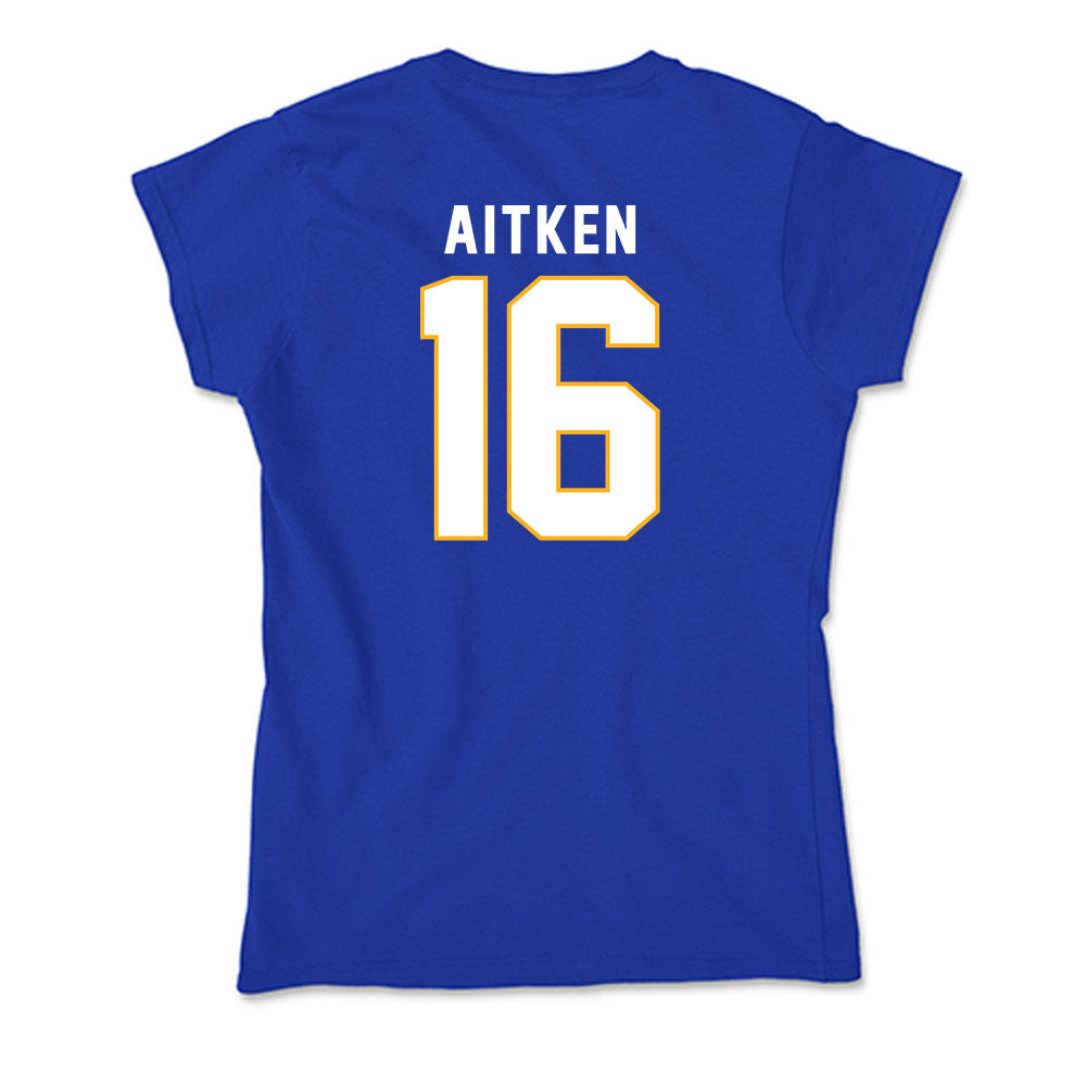 SJSU - NCAA Women's Soccer : Taejah Aitken - Soft Style Women’s T-Shirt-1