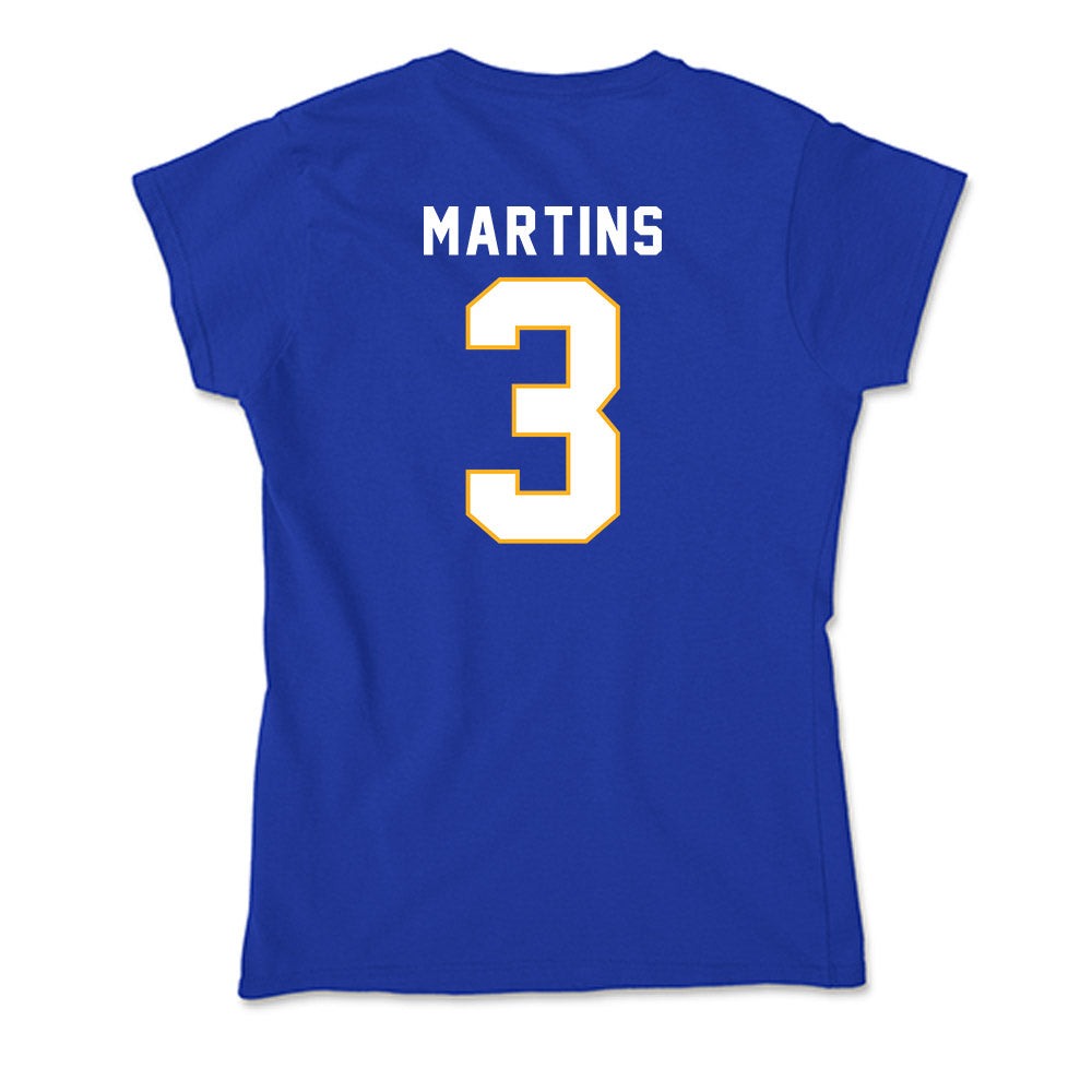 SJSU - NCAA Women's Soccer : Analise Martins - Soft Style Women’s T-Shirt-1