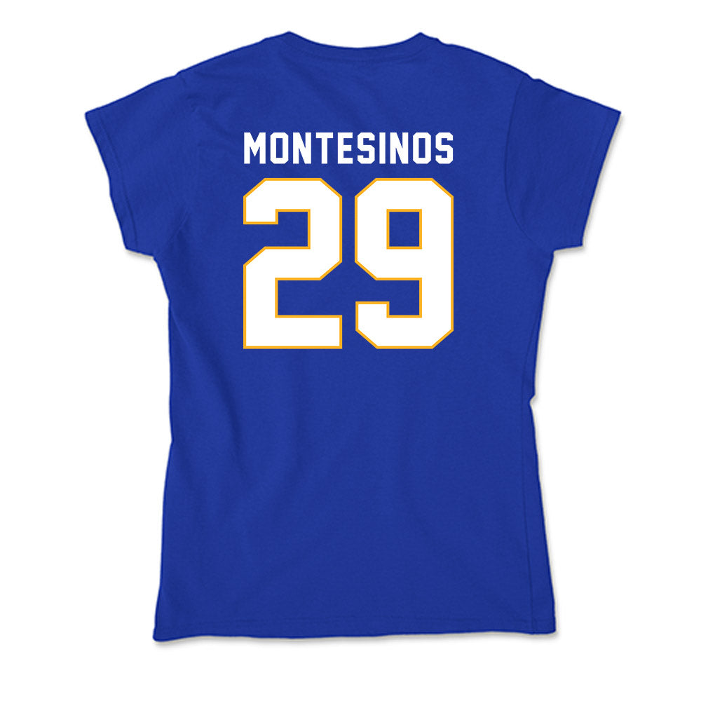 SJSU - NCAA Women's Soccer : Lily Montesinos - Soft Style Women’s T-Shirt-1