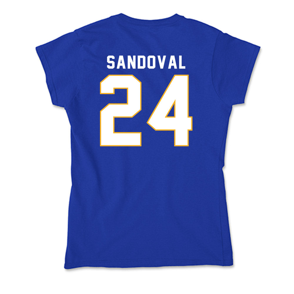 SJSU - NCAA Softball : Isabella Sandoval - Soft Style Women’s T-Shirt-1
