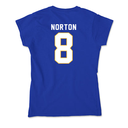 SJSU - NCAA Football : Runye Norton - Soft Style Women’s T-Shirt-1