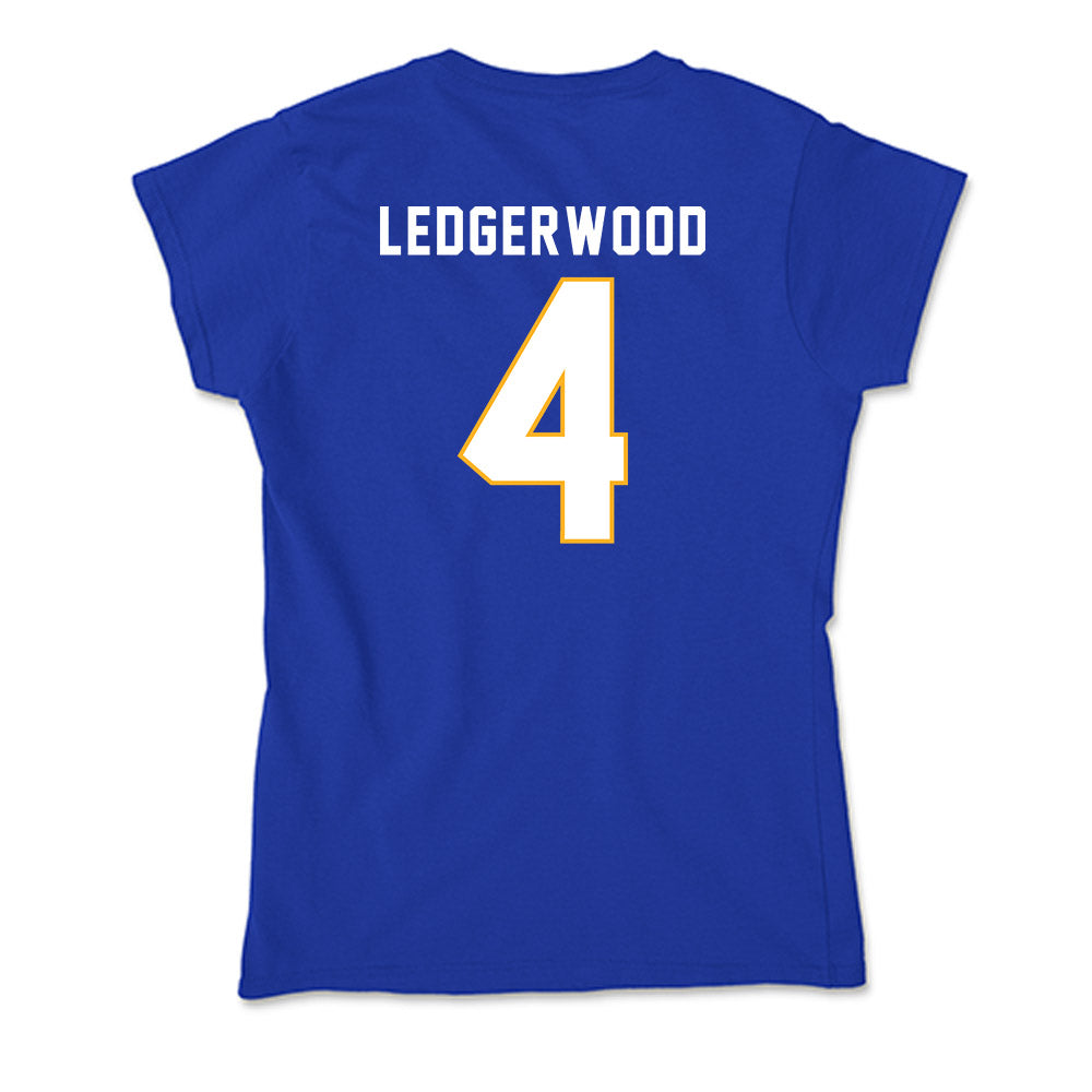 SJSU - NCAA Women's Water Polo : Megan Ledgerwood - Soft Style Women’s T-Shirt-1