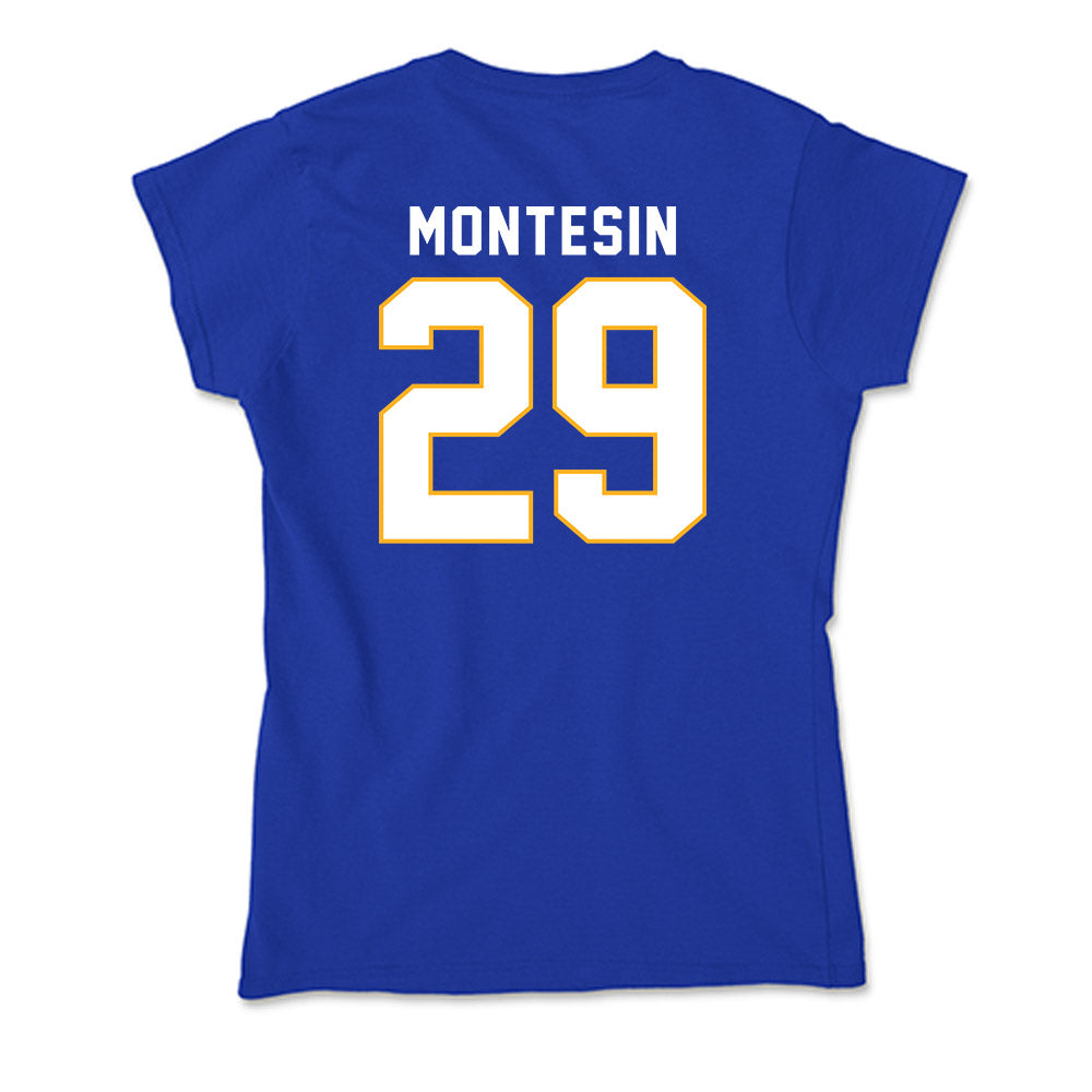 SJSU - NCAA Women's Soccer : Lily Montesin - Soft Style Women’s T-Shirt-1