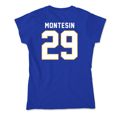 SJSU - NCAA Women's Soccer : Lily Montesin - Soft Style Women’s T-Shirt-1