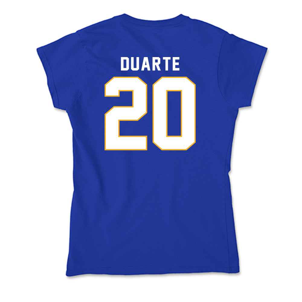 SJSU - NCAA Men's Soccer : Fernando Duarte - Soft Style Women’s T-Shirt-1