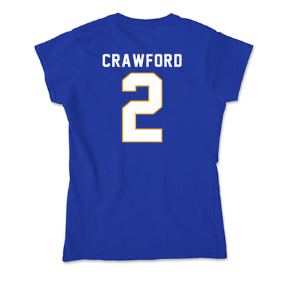 SJSU - NCAA Football : Maliki Crawford - Soft Style Women’s T-Shirt-1