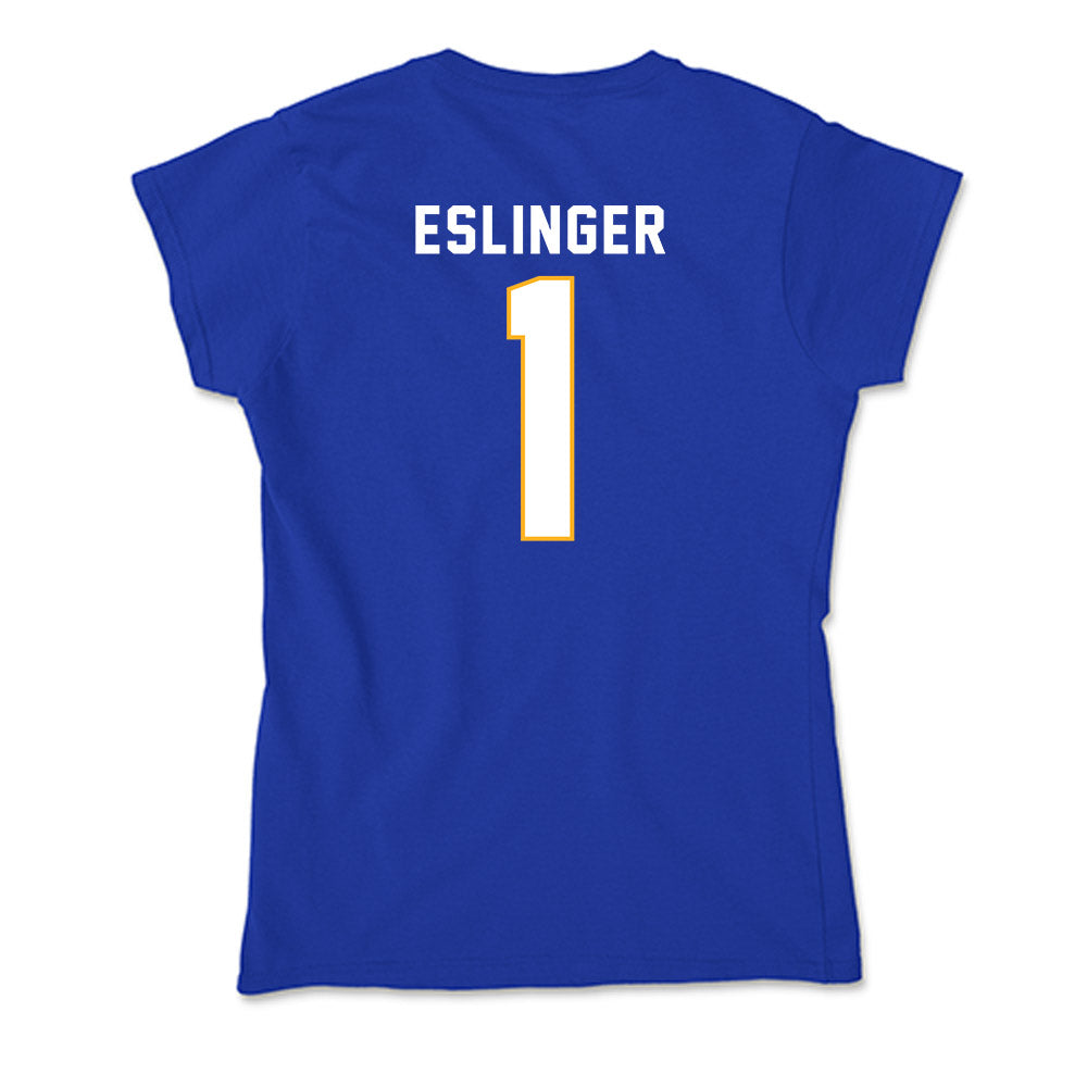 SJSU - NCAA Women's Water Polo : Larke Eslinger - Soft Style Women’s T-Shirt-1