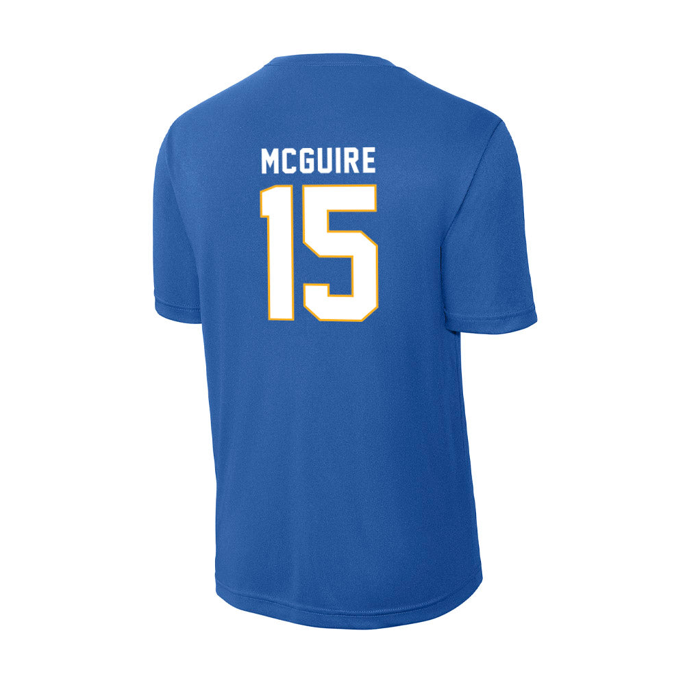 SJSU - NCAA Women's Water Polo : Makayla McGuire - Activewear T-Shirt-1