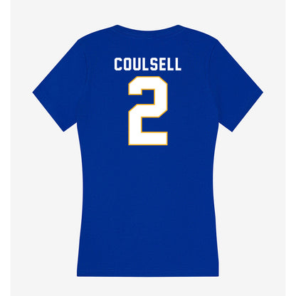 SJSU - NCAA Softball : Norah Coulsell - Women's V-Neck T-Shirt-1