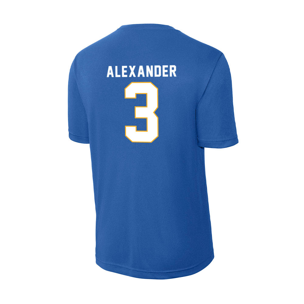 SJSU - NCAA Women's Basketball : Mecca Alexander - Activewear T-Shirt-1