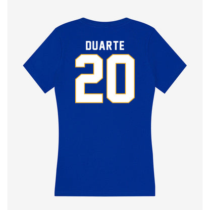 SJSU - NCAA Men's Soccer : Fernando Duarte - Women's V-Neck T-Shirt-1