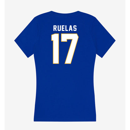 SJSU - NCAA Football : Ryker Ruelas - Women's V-Neck T-Shirt-1