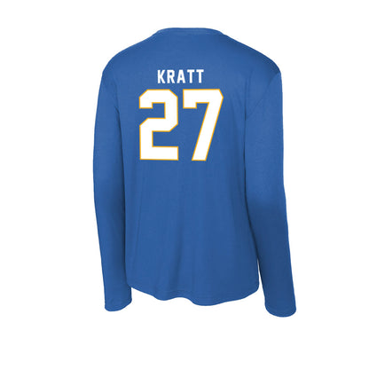 SJSU - NCAA Baseball : Spencer Kratt - Activewear Long Sleeve T-Shirt-1
