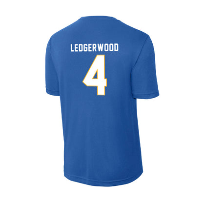 SJSU - NCAA Women's Water Polo : Megan Ledgerwood - Activewear T-Shirt-1