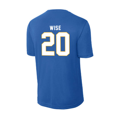 SJSU - NCAA Men's Basketball : Christian Wise - Activewear T-Shirt-1