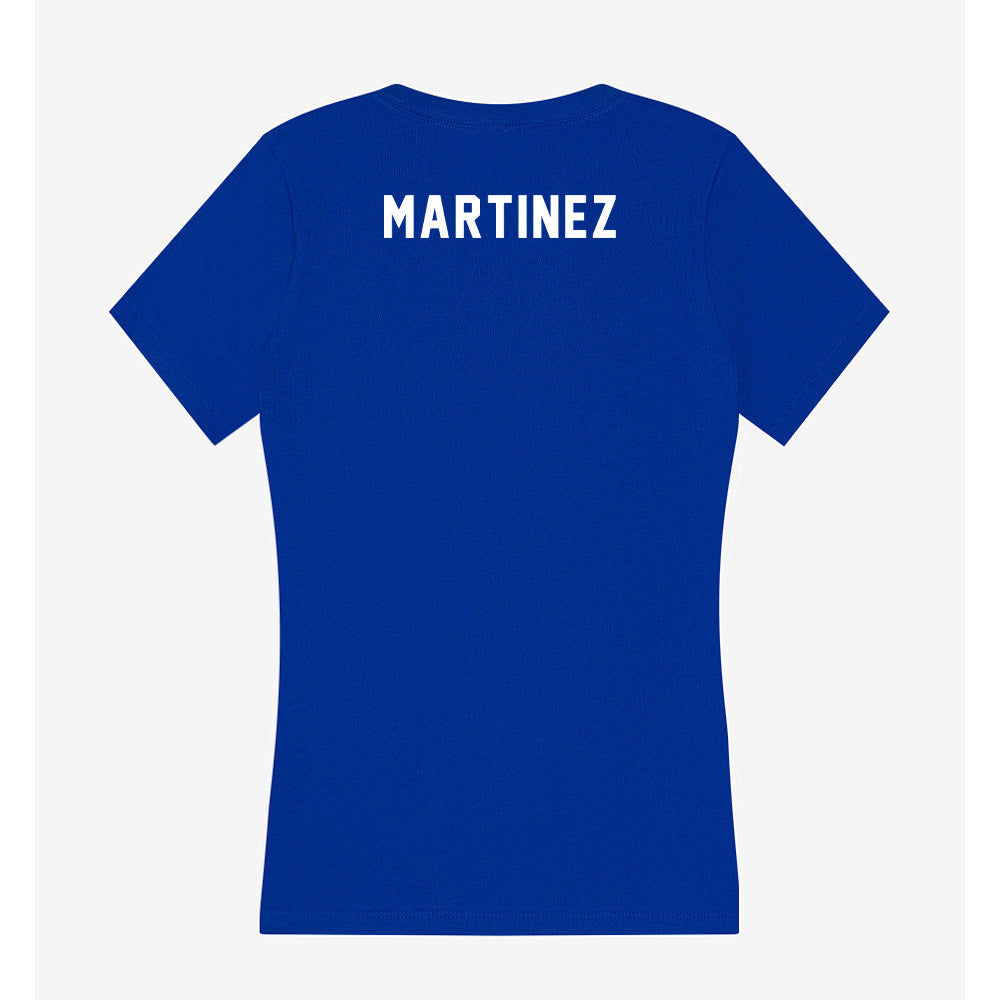 SJSU - NCAA Men's Track & Field : Sebastian Martinez - Women's V-Neck T-Shirt-1
