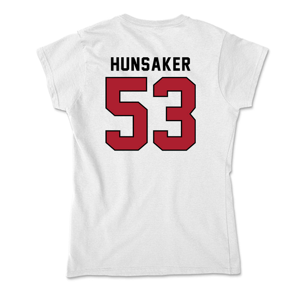 Nicholls State - NCAA Baseball : Payton Hunsaker - Classic Shersey Soft Style Women’s T-Shirt-1