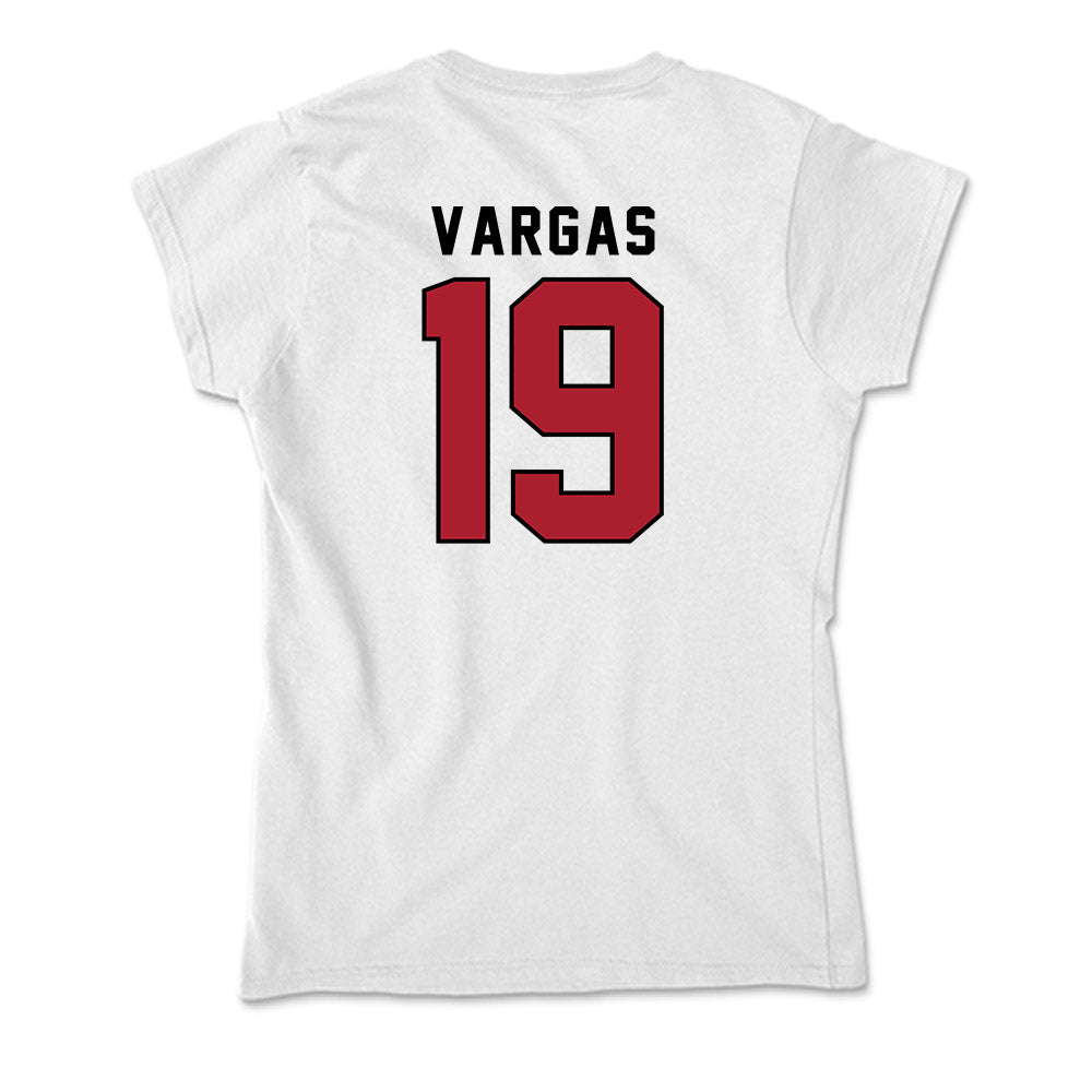 Nicholls State - NCAA Baseball : Austin Vargas - Classic Shersey Soft Style Women’s T-Shirt-1