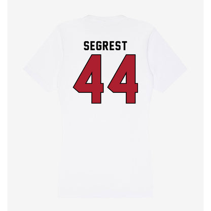 Nicholls State - NCAA Football : Dejarious Segrest - Classic Shersey Women's V-Neck T-Shirt-1