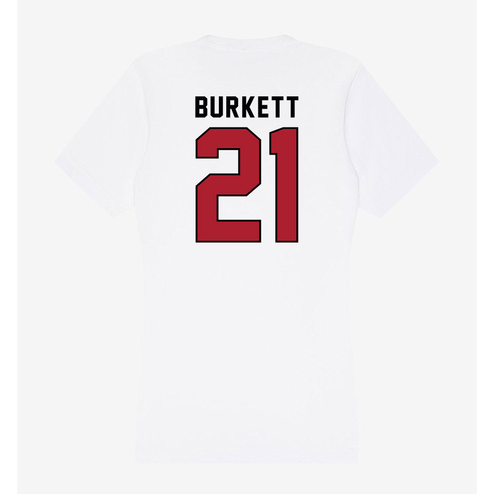 Nicholls State - NCAA Softball : Ava Burkett - Classic Shersey Women's V-Neck T-Shirt-1