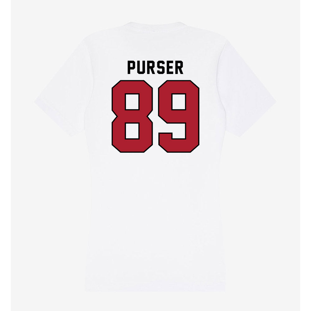 Nicholls State - NCAA Football : Jack Purser - Classic Shersey Women's V-Neck T-Shirt-1