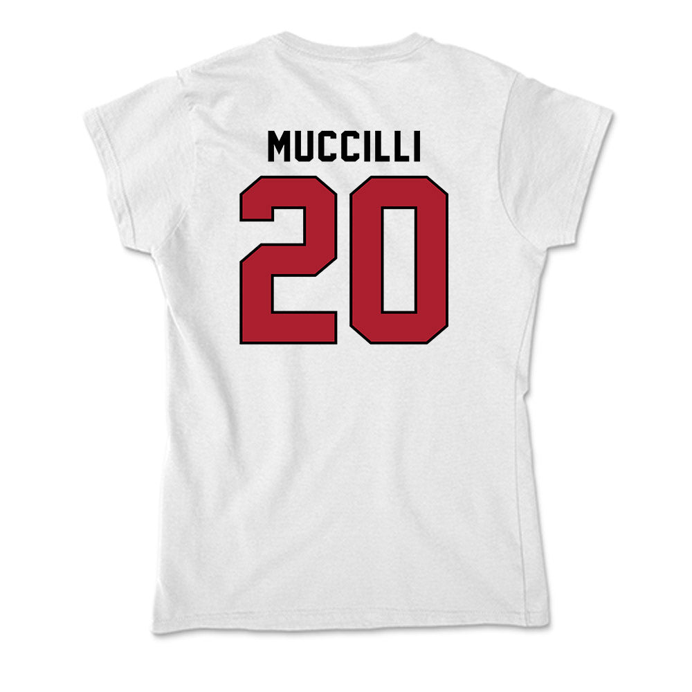 Nicholls State - NCAA Softball : Carmella Muccilli - Classic Shersey Soft Style Women’s T-Shirt-1